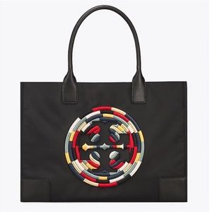 Tory Burch Embroidered Ella Tote